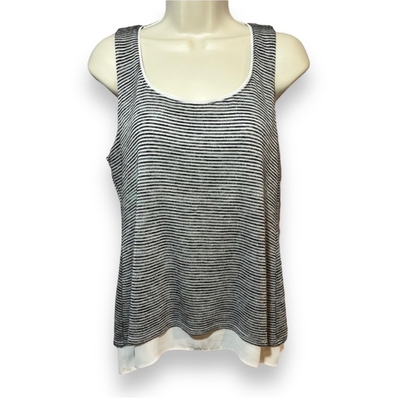 White House Black Market Cross Back Top Size Small - Picture 1 of 7